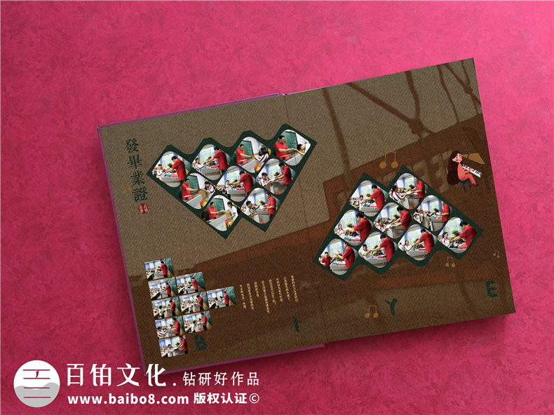 東營市勝利中學創(chuàng)意畢業(yè)紀念冊設(shè)計-個性化畢業(yè)留戀相冊內(nèi)容怎么做