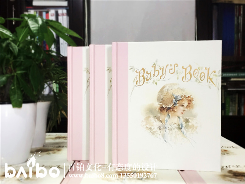 可書寫親子幼兒書-寶寶成長(zhǎng)紀(jì)錄冊(cè)-歐式浪漫少女