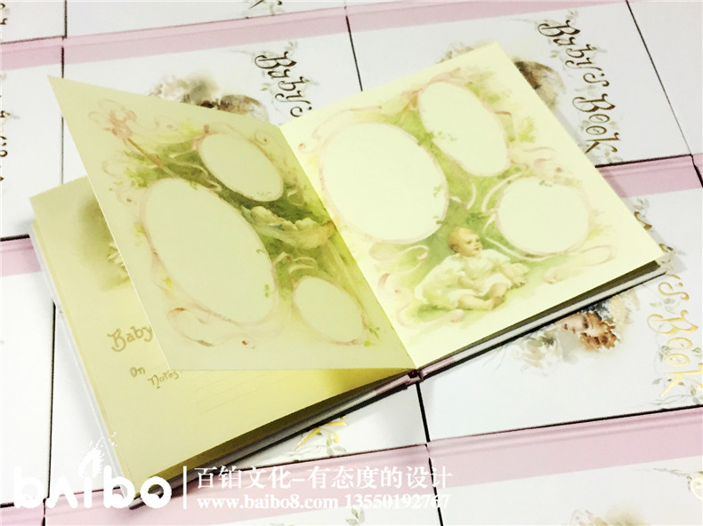 可書寫親子幼兒書-寶寶成長(zhǎng)紀(jì)錄冊(cè)-歐式浪漫少女