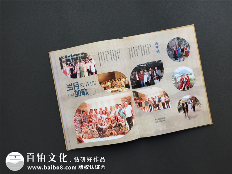 同學紀念冊-為40周年同窗聯(lián)誼會制作的祝福相冊/通訊錄-南充二中