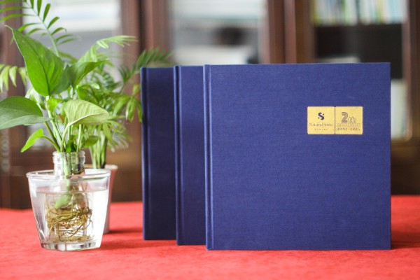 高端企業(yè)周年慶畫冊設(shè)計制作方案賞析-布面燙金紀(jì)念相冊案例模板