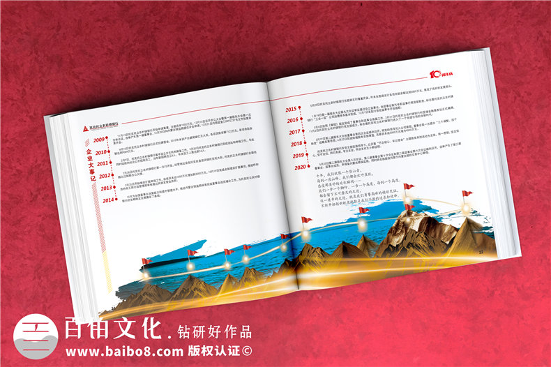 公司周年活動(dòng)紀(jì)念畫冊(cè)-銘記團(tuán)隊(duì)部門成長的周年慶畫冊(cè)設(shè)計(jì)