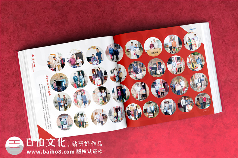 定點幫扶決勝脫貧攻堅紀實勝利相冊設(shè)計-扶貧畫冊制作