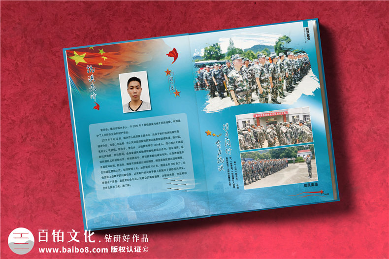2021年防汛抗洪紀念畫冊-抗洪救災影集設計定制
