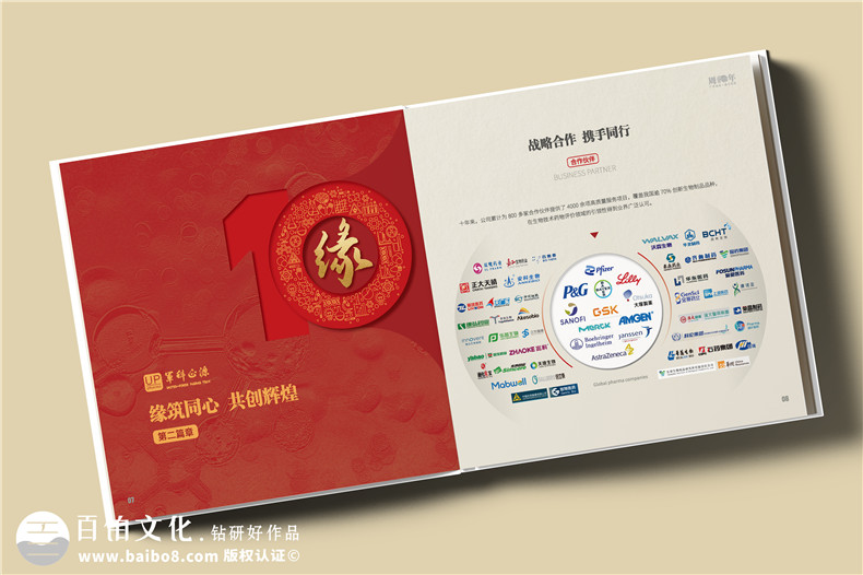 十載逐夢(mèng),郵幣載情--藥物研究公司10周年紀(jì)念郵冊(cè)定制