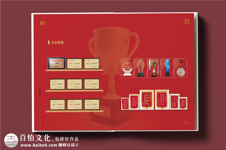 翱翔十載，云端逐夢(mèng)--航空公司10周年紀(jì)念冊(cè)?設(shè)計(jì)定制