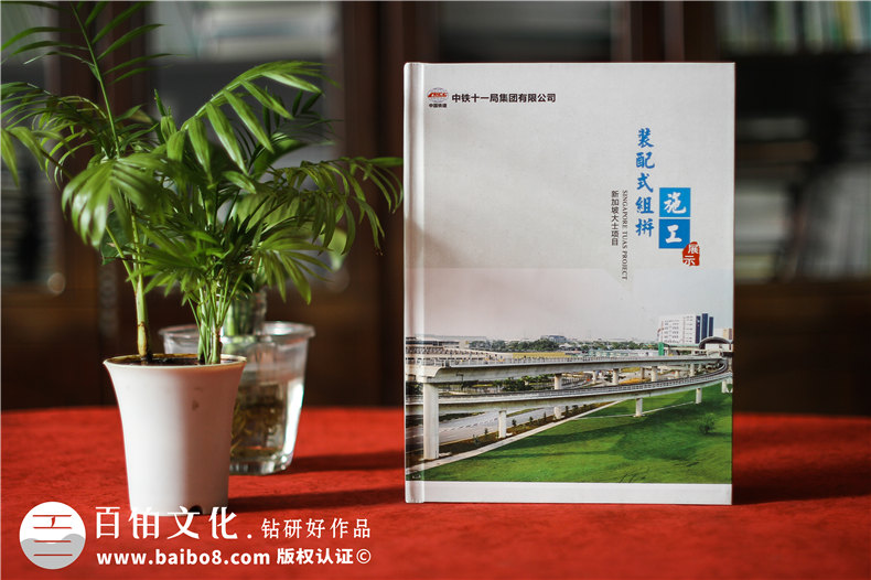 工程項(xiàng)目竣工紀(jì)念相冊(cè)-鐵路軌道橋梁施工留念冊(cè),結(jié)構(gòu)展示相冊(cè)