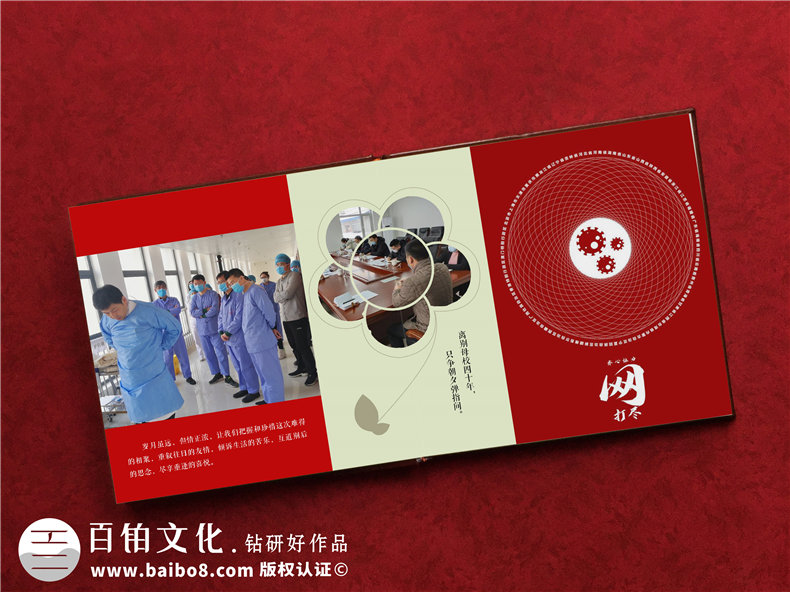 向新冠病毒抗疫英雄致敬紀念相冊制作-疫情結(jié)束工作總結(jié)照片影集