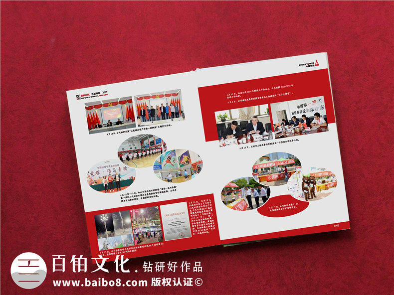 周年相冊排版-展示企業(yè)周年活動的相冊設計