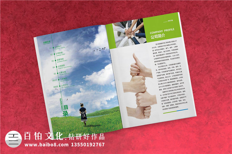 環(huán)保設(shè)備制造公司宣傳冊設(shè)計-土壤修復噪聲廢水治理企業(yè)畫冊制作