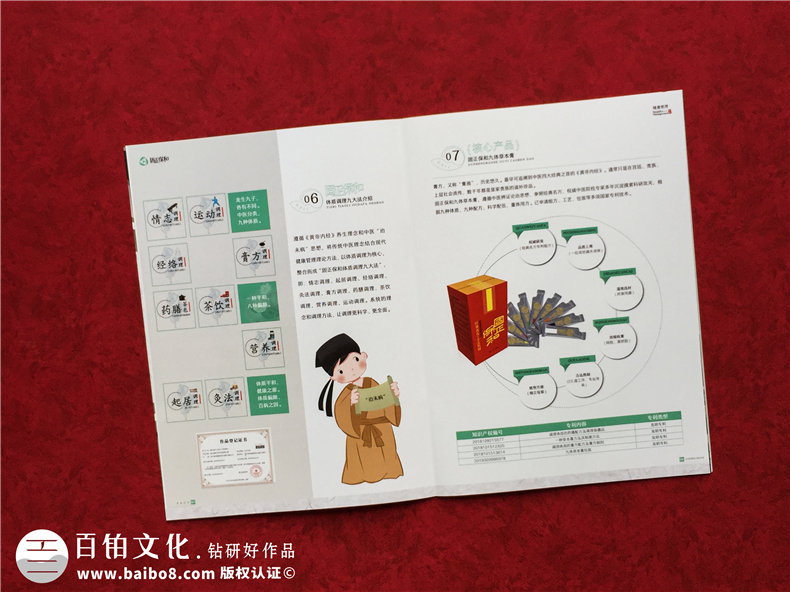 中醫(yī)藥產(chǎn)品宣傳冊設計-高端醫(yī)療科技公司畫冊-健康管理企業(yè)樣本冊