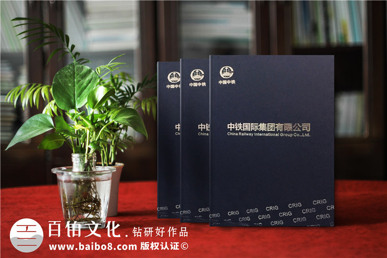 集團(tuán)公司畫冊(cè)設(shè)計(jì)-高端大氣創(chuàng)意企業(yè)形象宣傳冊(cè)印刷制作-中鐵國際