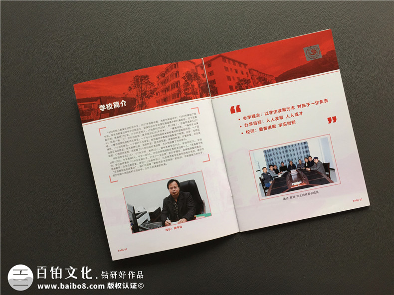 教育培訓(xùn)機構(gòu)宣傳冊設(shè)計-學(xué)校畫冊制作