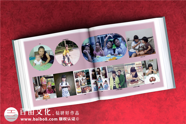 孩子的成人禮相冊(cè)制作-成長照片影集記錄美好故事